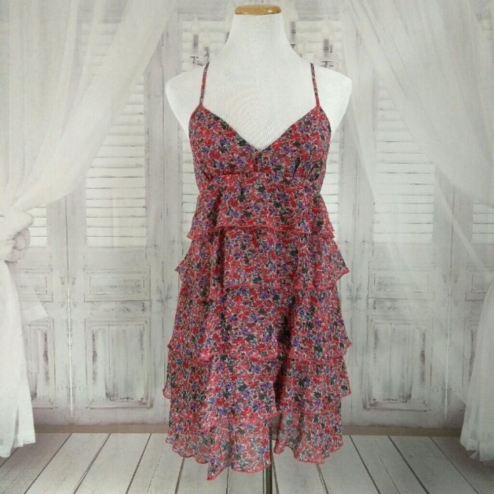 Ruffled Sun Dress Medium